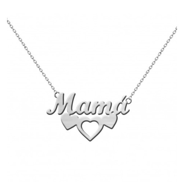 Colgante Mamá con Corazones