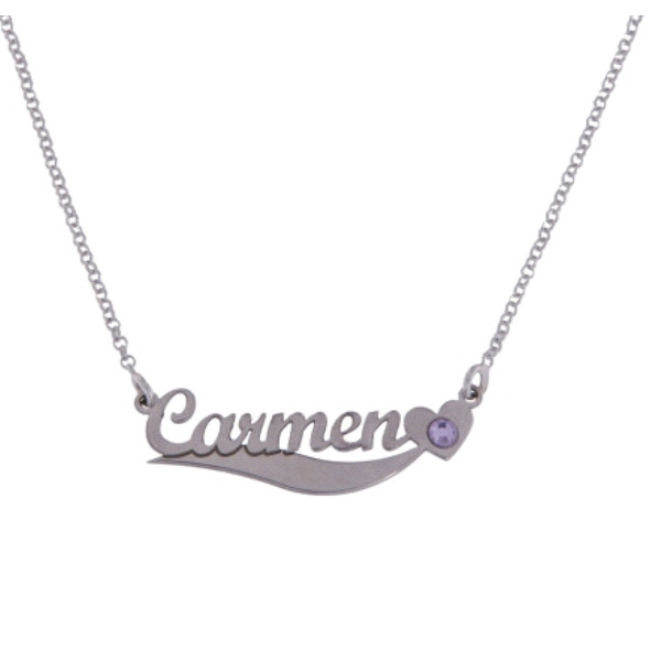 Colgante Nombre Corazón